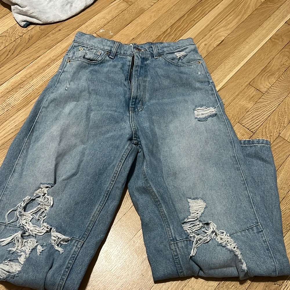 brand new, never worn, bdj baggy jeans